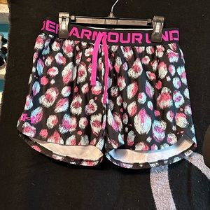 Under armour girls shorts